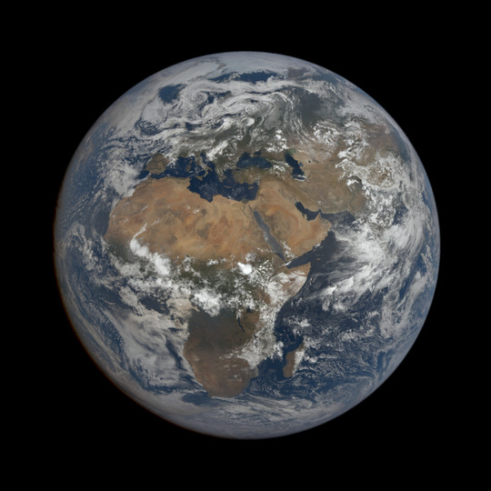 A view of the Earth from space