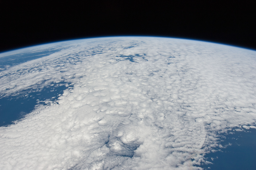 Stratocumulus clouds viewed from the Space Shuttle